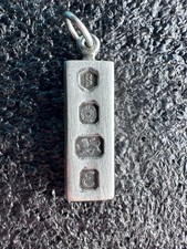 Silver Ingot Pendant