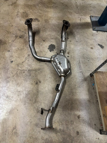 Subaru front exhaust - subaru,