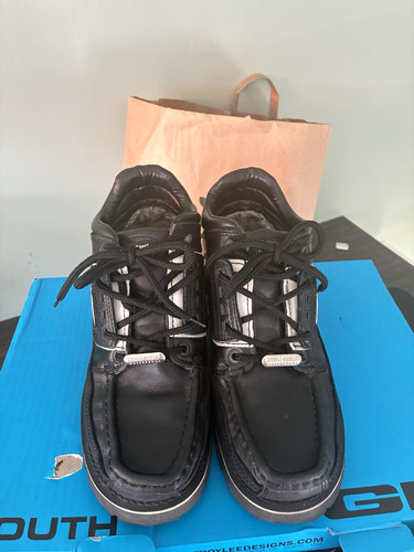 Rockport xcs black leather - black,