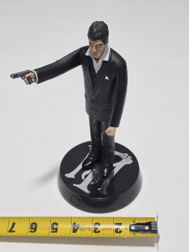 Scarface black suit talking - scarface,