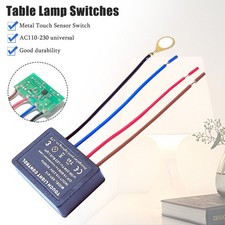 1/3/5Pcs 3Way Touch Light Lamp