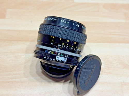 Nikon micro nikkor - 55mm, f3.5