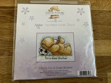 Beautiful Forever Friends Cross Stitch Kit FOR A GREAT BROTHER NEW
