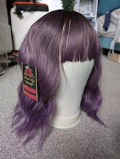 Ombre Lilac Purple Wavy