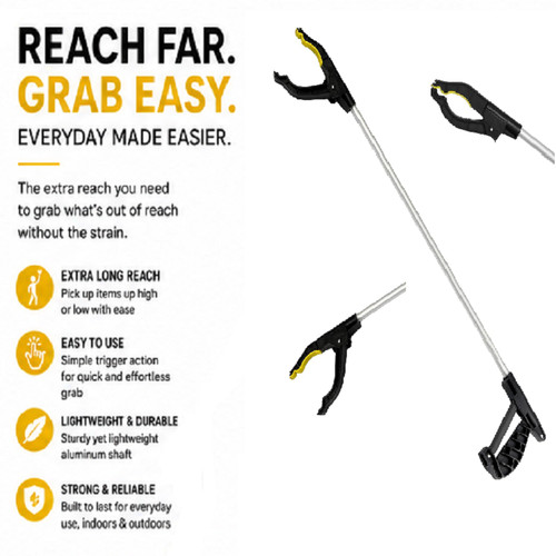 Litter picker long reach - litter,