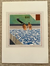 David Hockney Pop Art Print
