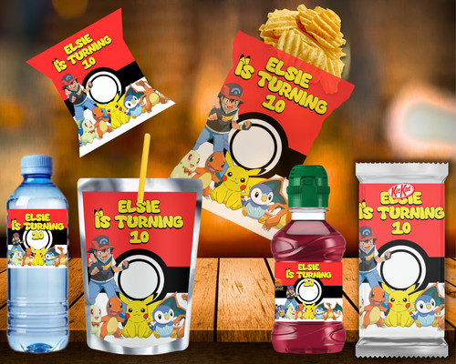 Pokemon birthday supplies - pokemon,