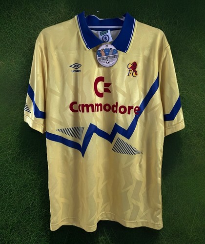 Chelsea 1991 away shirt - chelsea,