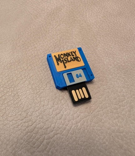 Monkey island themed usb - monkey,