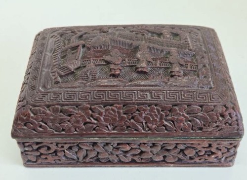 Antique xix chinese carved - c,