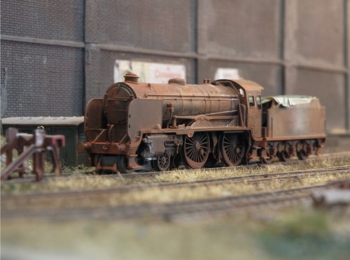 Heavily weathered gauge - weathered, oo