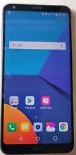 LG G6 32GB Black Android 8 Working Back Cracked Read Description #403B