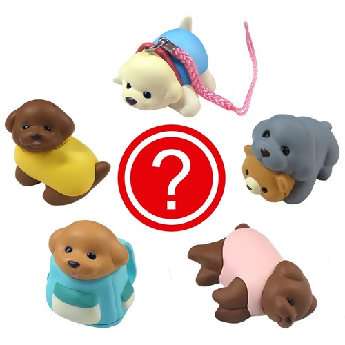 Random miniature dog figurine - random,