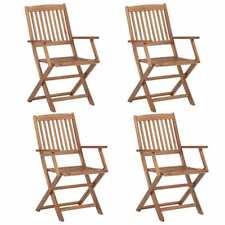  2&4 Garden Chairs Wooden
