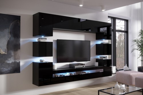 Modern white gloss - white,