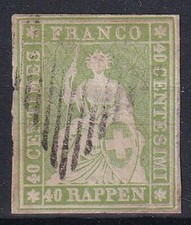Switzerland 1854 Zumstein 26