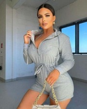 Womens Long Sleeve V-Neck