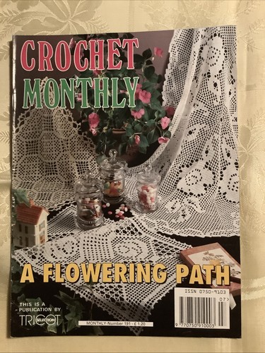 Crochet monthly craft magazine - monthly,