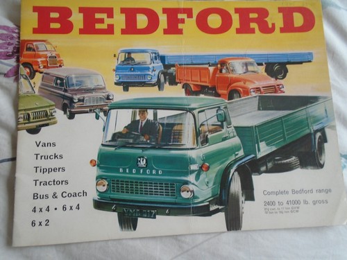 Bedford trucks range brochure - trucks,