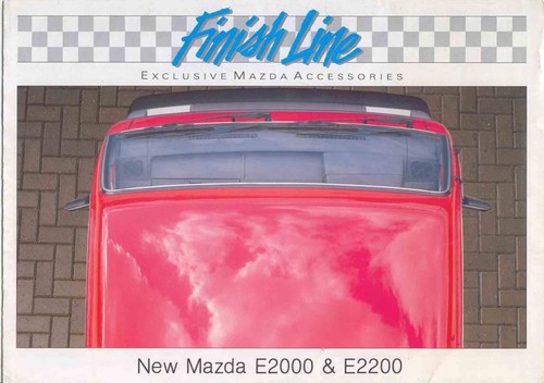 Mazda e2000 e2200 panel - &,