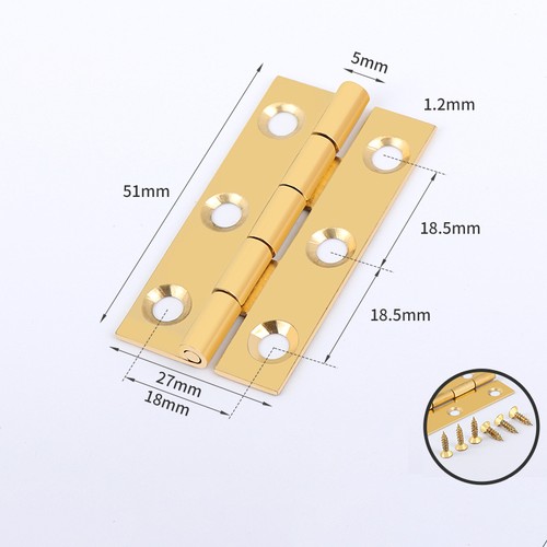 Small brass cabinet - cabinet, hinges