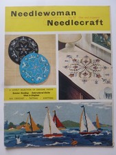 NEEDLEWOMAN & NEEDLECRAFT No. 91 (1962) with embroidery transfer