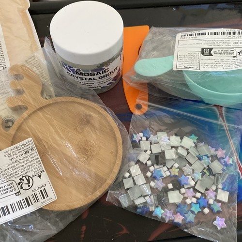Diy mosaic coaster - coaster, for