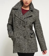 Superdry women wool pea - pea, coat