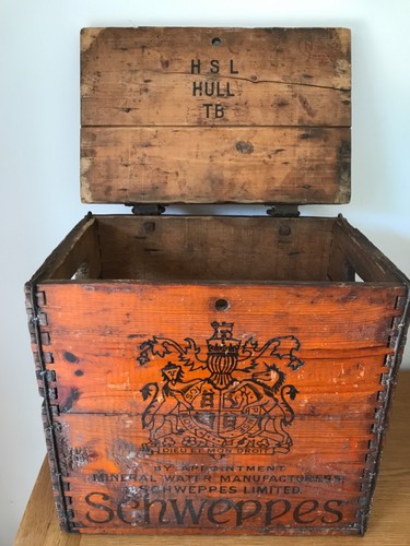 Vintage schweppes bottle crate - vintage,