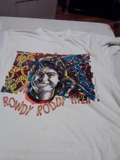 WWF Rowdy Roddy Piper Kids T Shirt Vintage 90s 1992 Official