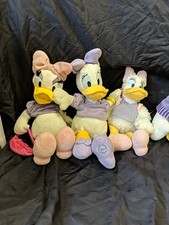 Collection Of 4 Disney Store Disneyland Parks Daisy Duck Soft Toy Plush