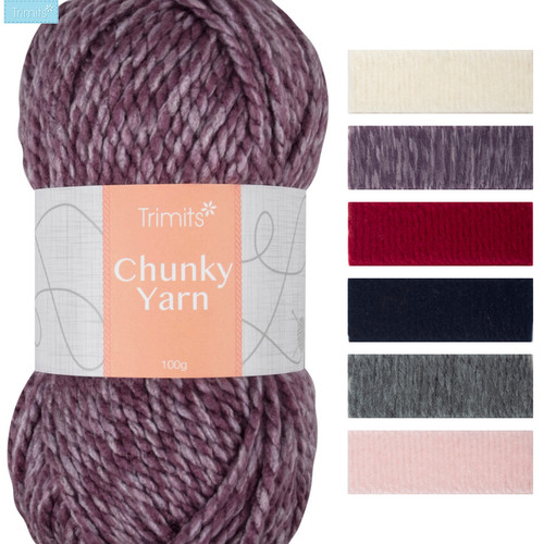 Trimits knitting yarn chunky - knitting,