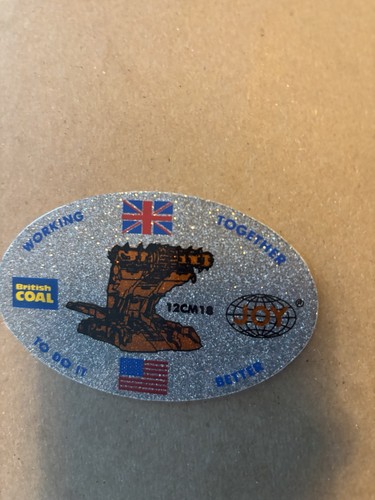 Joy coal mining stickers - mining,