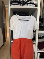 Red Valentino White Orange