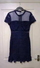 Francescas Blue Lace Dress