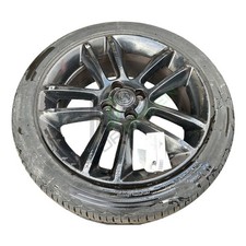 Vauxhall Corsa D 2007-On 4 Stud Black Alloy Wheel with Tyre 215/45/17 13305176