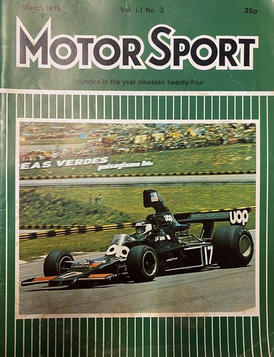 Motor sport magazine march - sport,