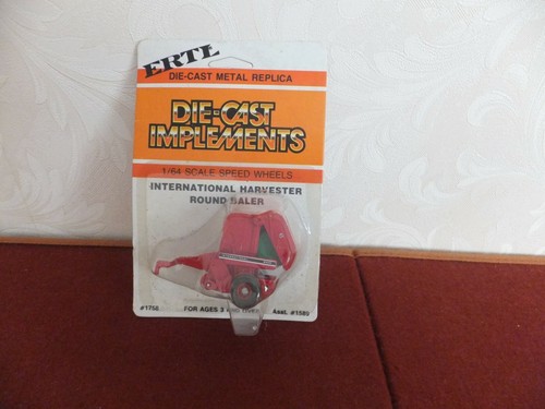 Ertl die cast implements case - implements,