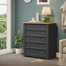 Corona chest drawers - chest, 5
