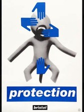 Massive Attack 3D Silkscreen Autographed Poster