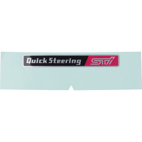 Genuine sti quick rack - genuine, sticker
