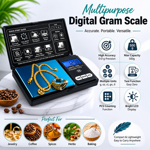 01g 500g digital weighing - 0.01g-500g,