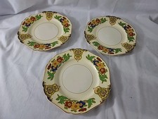 John Maddock & Sons - Minerva - 8” Plate #737954 - Set of 3 - ENGLAND -FREE SHIP