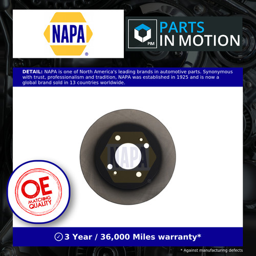 Brake discs pair solid fits - brake,