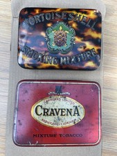 Two Antique Tobacco Tins