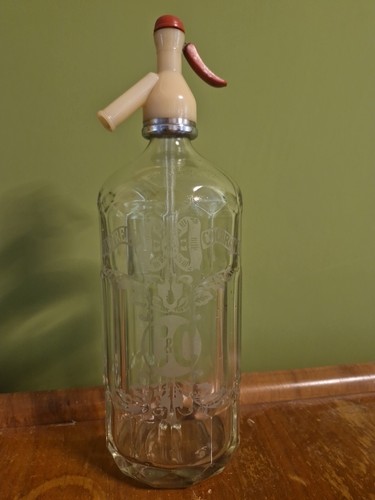 Vitage glass soda - glass, with
