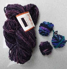 Colinette Wool Boucle Yarn Hand Dyed 1 x 100g Skein Col 8 Wool plus oddments