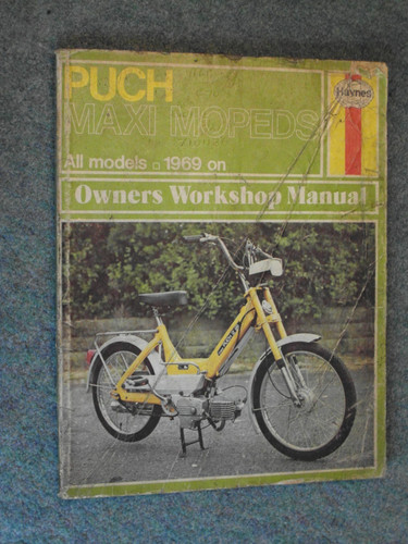 Haynes puch maxi mopeds all - haynes,