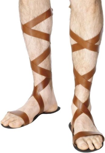 Mens roman sandals facy - sandals,