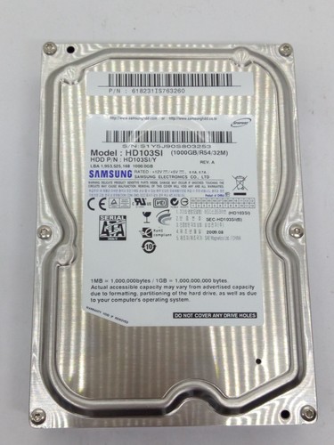 Samsung 1000gb sata hard drive - sata,